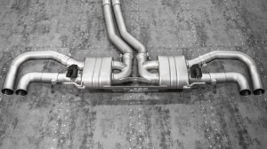 画像1: 【Kpipe】KパイプアウディRSQ8バルブトロニックF1スポーツマフラー