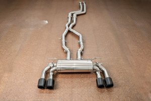 画像1: 【Kpipe】KパイプBMW F80 M3/F82 M4バルブトロニックF1スポーツマフラー