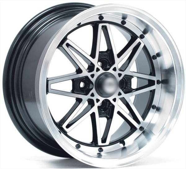 画像1: アウトレット商品15X8J 4X100 ET25 OLDSKOOLホイール4本送料無料