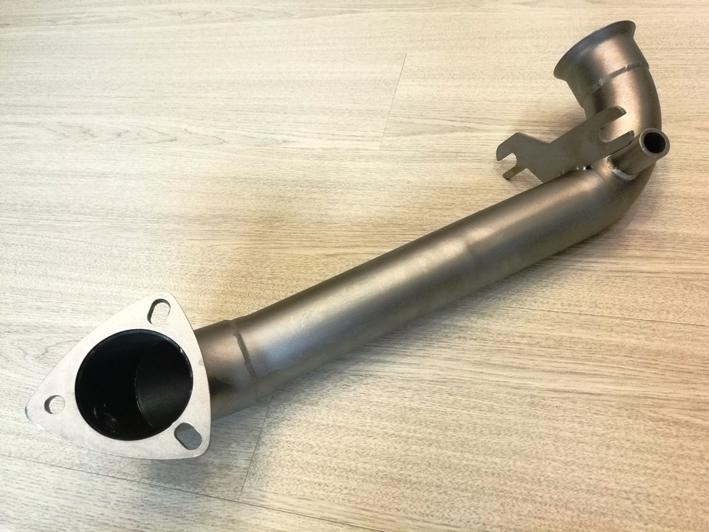 画像: アウトレット商品【Kpipe】ミニR56/R57/R58/R60クーパーS ストレートキャタライザー(ダウンパイプ)送料無料